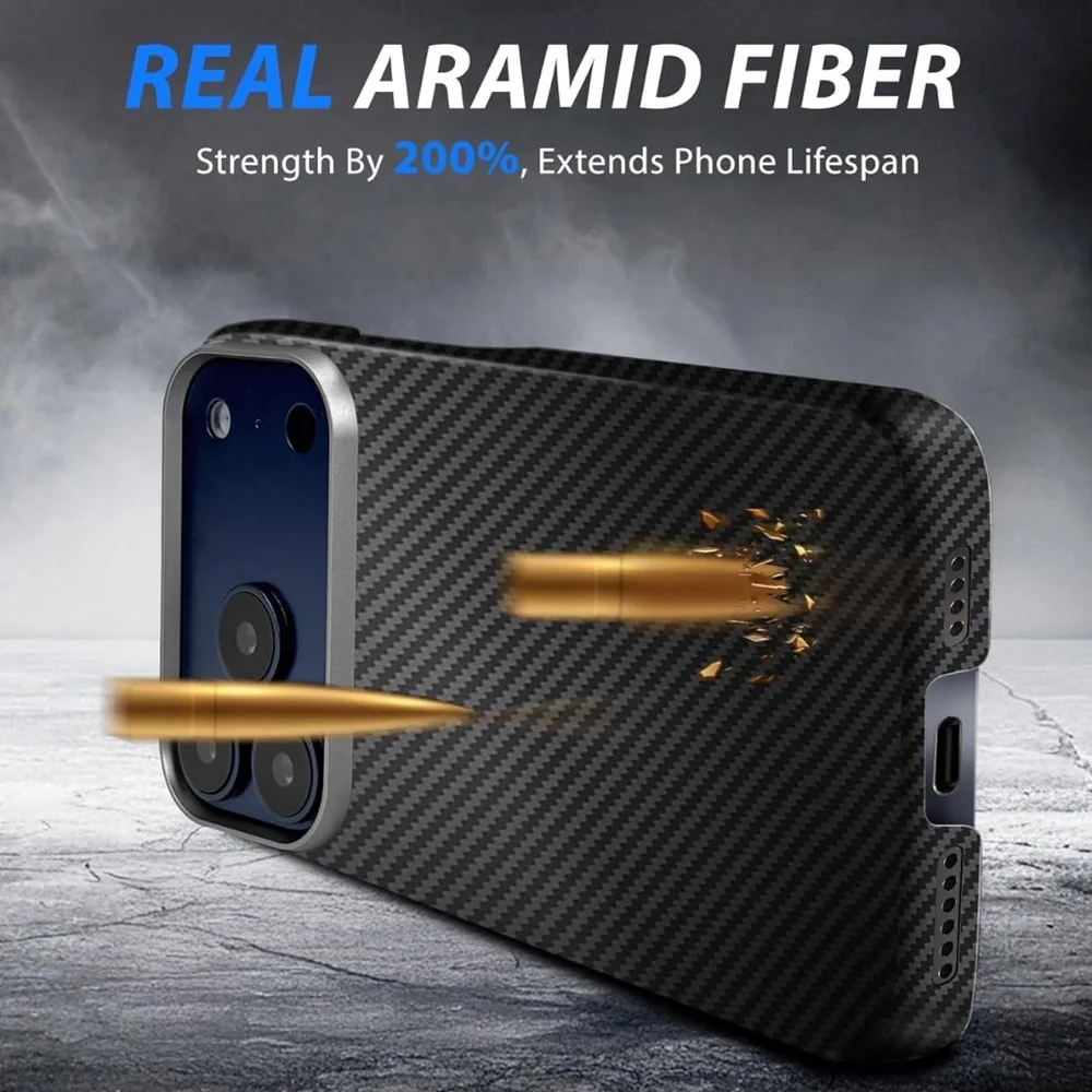 iPhone 17 Pro Max Carbon Fiber Case